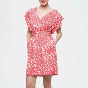 Eliza J dolman sleeve wrap tie dress Size 4